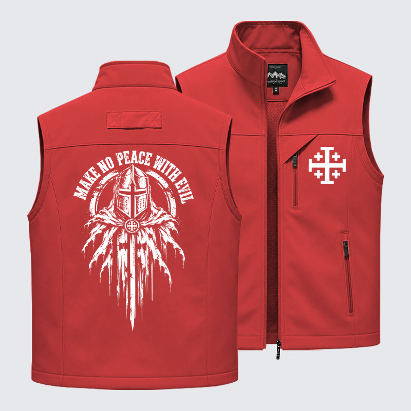 Outdoor Utility Vest -Make No Peace With Evil –  Christian Knight