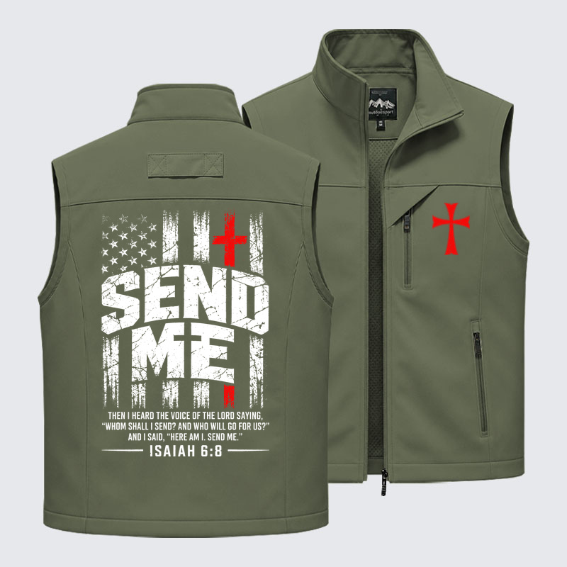 Outdoor Utility Vest - Faith Over Fear 