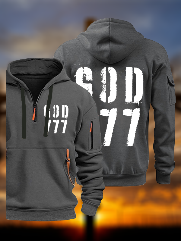 God 777 Jesus God Christian Zipper Hoodies