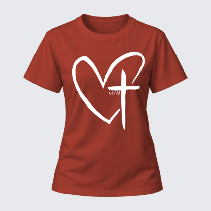 [Copy]Luxe Mercerized Cotton Tee - God Is Greater Than The Highs And Lows   