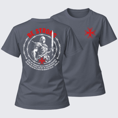 Women's T-shirts  - Be Strong And Courageous Joshua 1:9