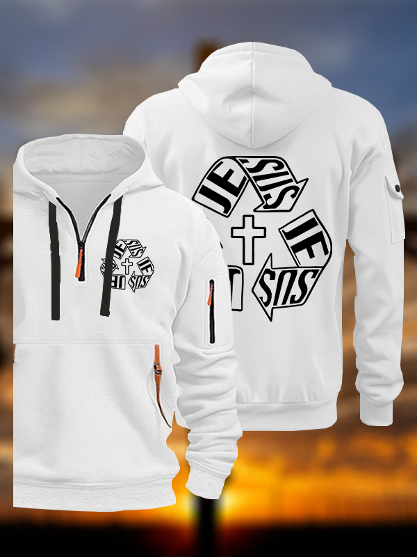 Jesus Christian Jesus God Christian Zipper Hoodies