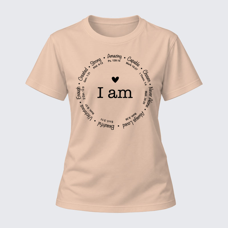Women's T-shirts –I Am