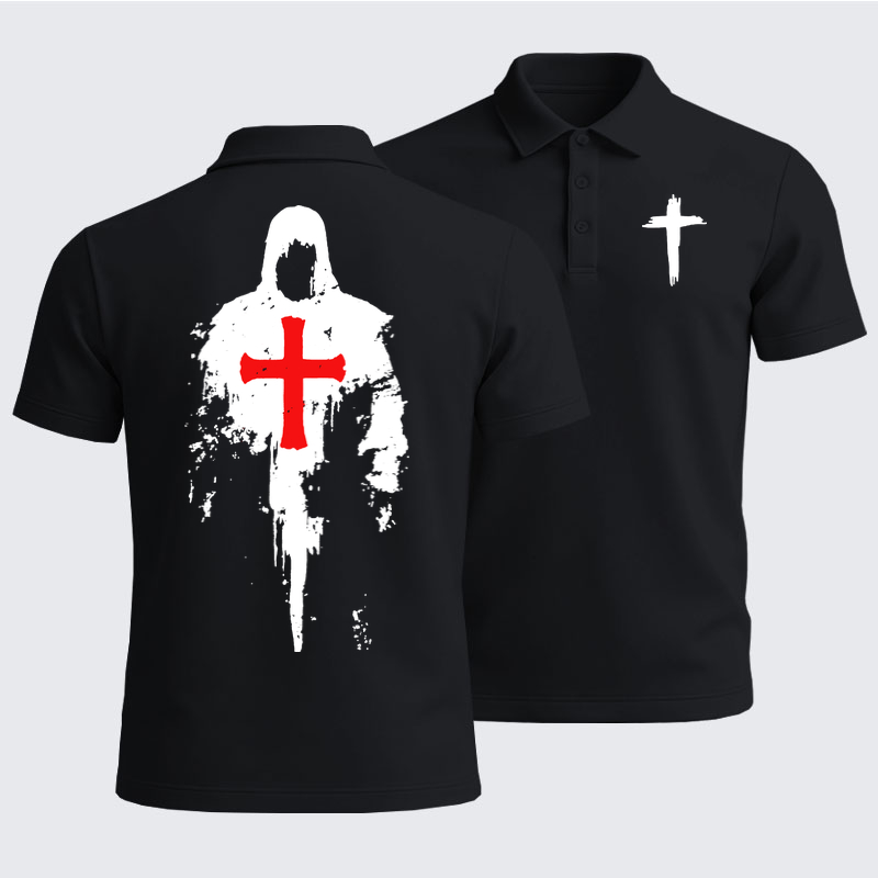Men’s Premium Cotton Polo Shirt - The Saviour 