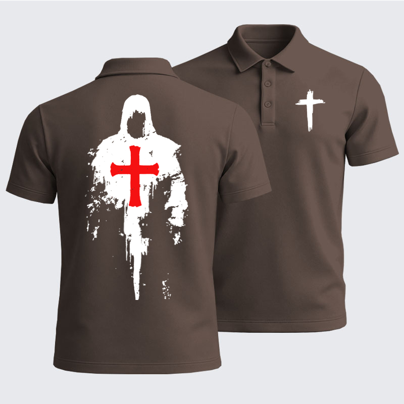 Men’s Premium Cotton Polo Shirt - The Saviour 