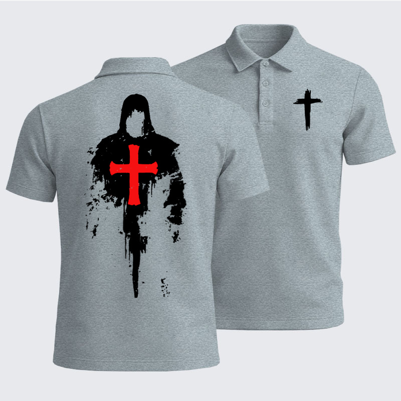 Men’s Premium Cotton Polo Shirt - The Saviour 