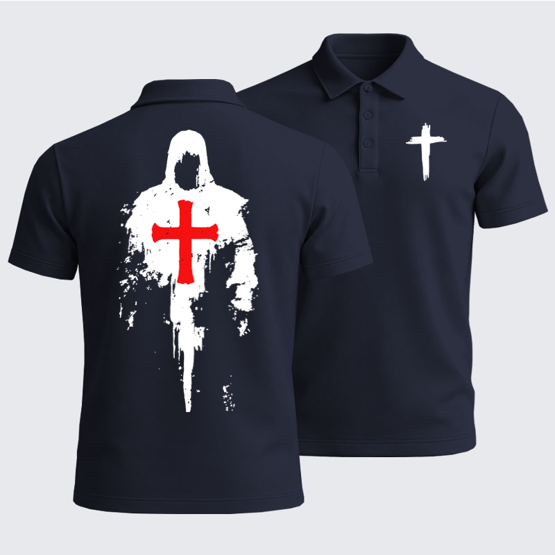 Men’s Premium Cotton Polo Shirt - The Saviour 