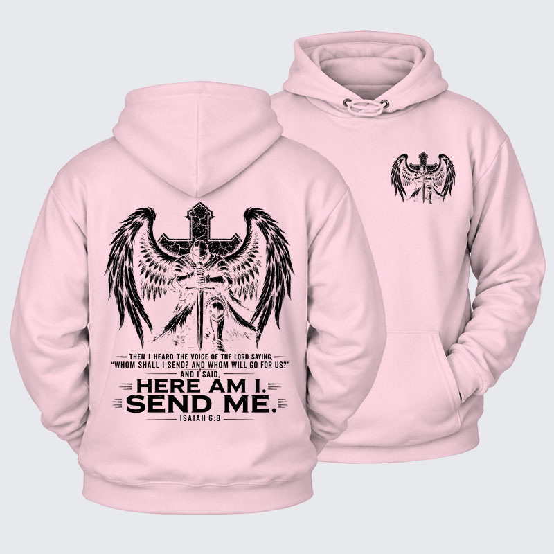 Plush Fleece-Lined Hoodie - Deus Vult: God Wills It