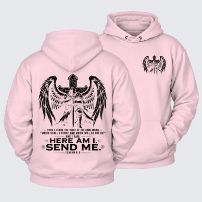 Plush Fleece-Lined Hoodie - Deus Vult: God Wills It