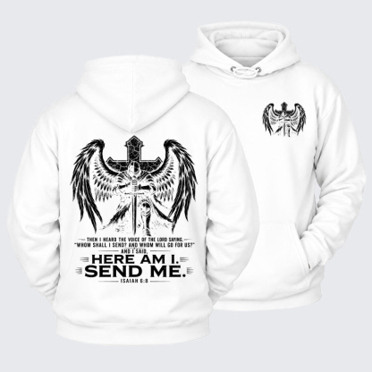 Plush Fleece-Lined Hoodie - Deus Vult: God Wills It