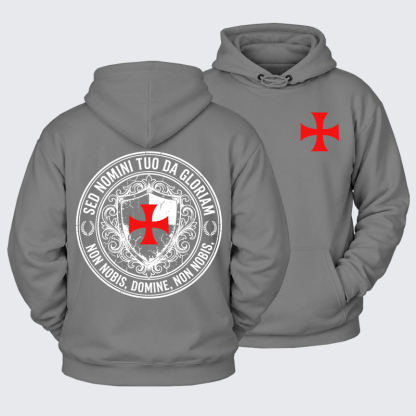 Plush Fleece-Lined Hoodie - Fear No Evil