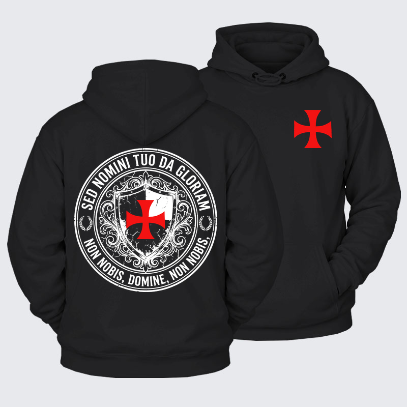 Plush Fleece-Lined Hoodie - Fear No Evil