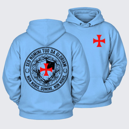 Plush Fleece-Lined Hoodie - Fear No Evil