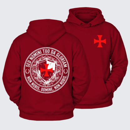 Plush Fleece-Lined Hoodie - Fear No Evil
