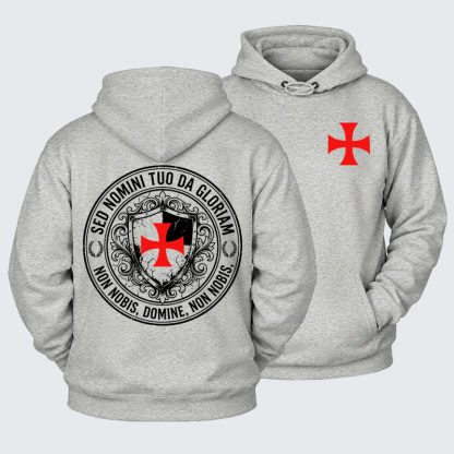Plush Fleece-Lined Hoodie - Fear No Evil