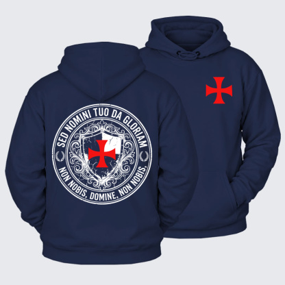 Plush Fleece-Lined Hoodie - Fear No Evil