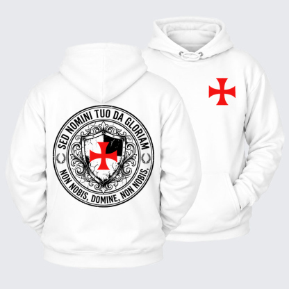 Plush Fleece-Lined Hoodie - Fear No Evil