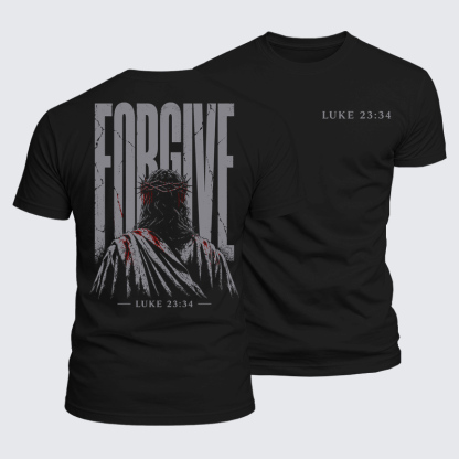 Luxe Mercerized Cotton Tee - Forgive 