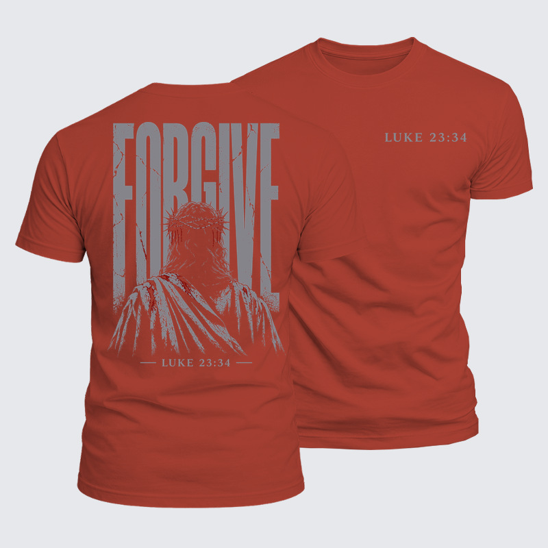 Luxe Mercerized Cotton Tee - Forgive 