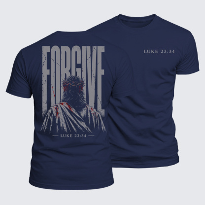 Luxe Mercerized Cotton Tee - Forgive 