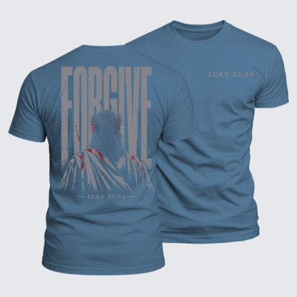 Luxe Mercerized Cotton Tee - Forgive 