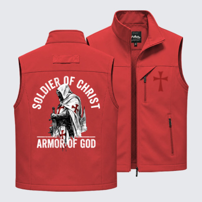 Soldier of Christ Armor Of God Crusader Spirit Outdoor Quick-dry Vest
