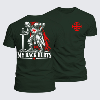 Luxe Mercerized Cotton Tee - My Back Hurts – Christian Knight