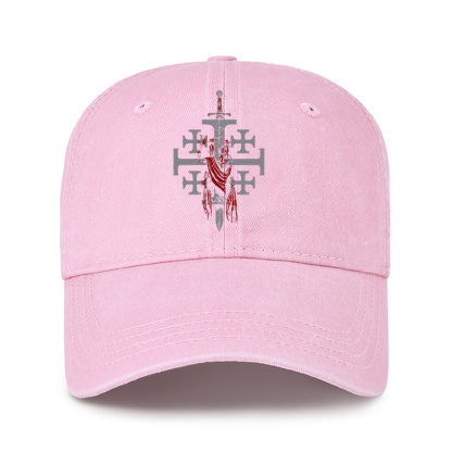 Heritage Washed Cap - Deus Vult: God Wills It