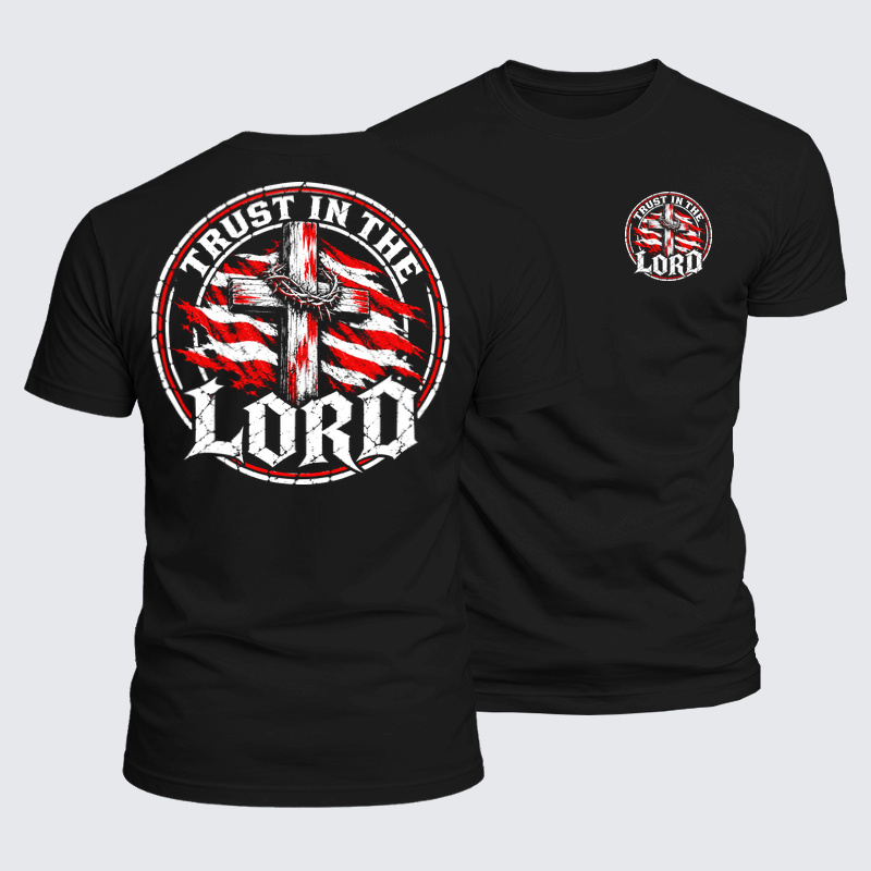 Luxe Mercerized Cotton Tee - Trust in the Lord