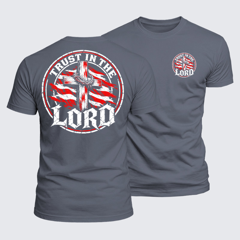 Luxe Mercerized Cotton Tee - Trust in the Lord