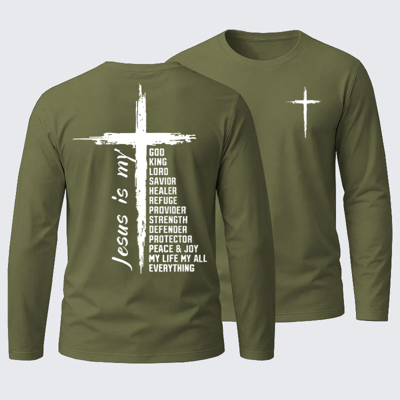 Long-sleeved T-Shirts-My Everything   