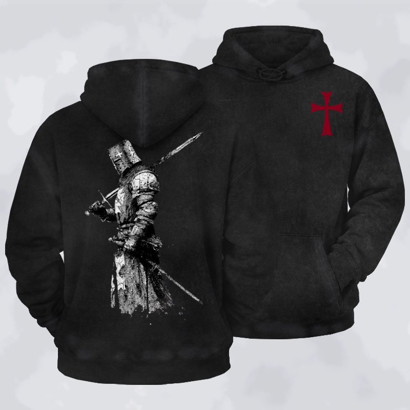 Washed Hoodie-  Armor of God   