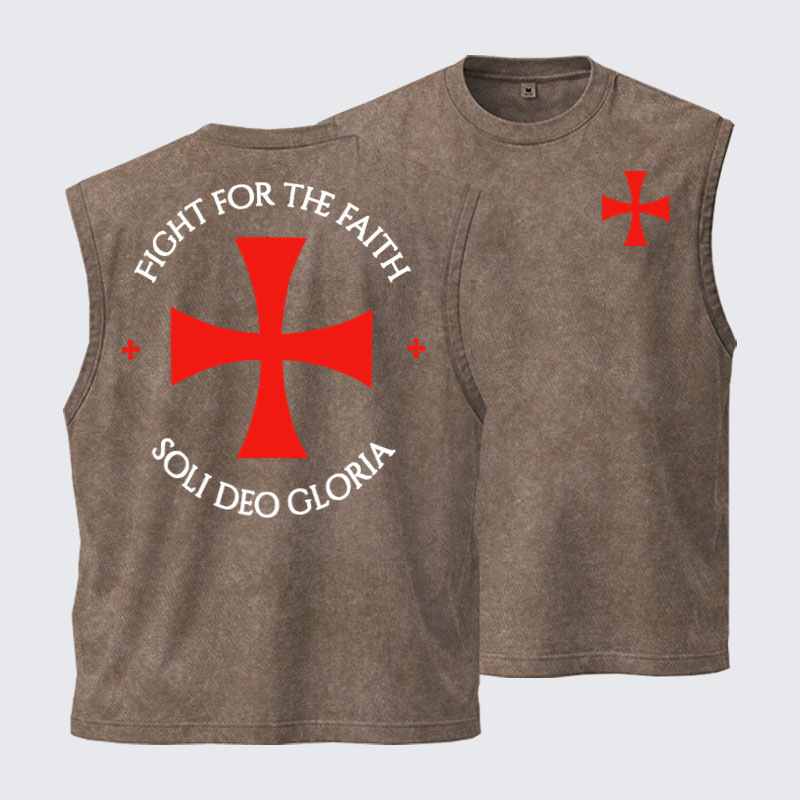 Washed Tanks  - Fight for the Faith – Templar Cross Crusader Knight    