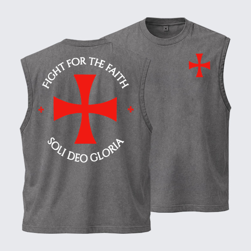 Washed Tanks  - Fight for the Faith – Templar Cross Crusader Knight    