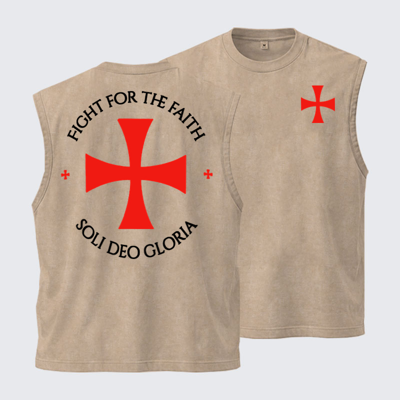 Washed Tanks  - Fight for the Faith – Templar Cross Crusader Knight    