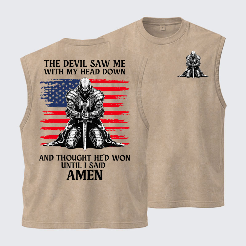 Washed Tanks - The Devil Saw Me Until I Said Amen