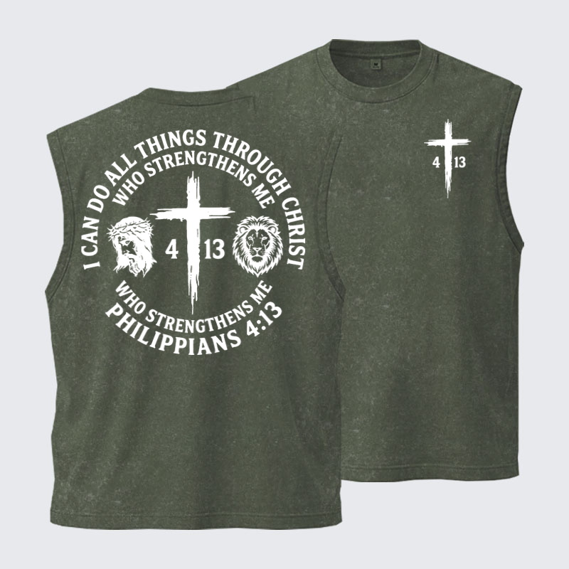 Washed Tanks  -  All Things Through Christ