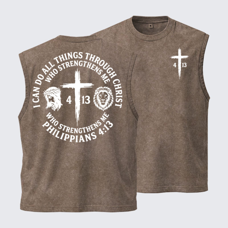 Washed Tanks  -  All Things Through Christ