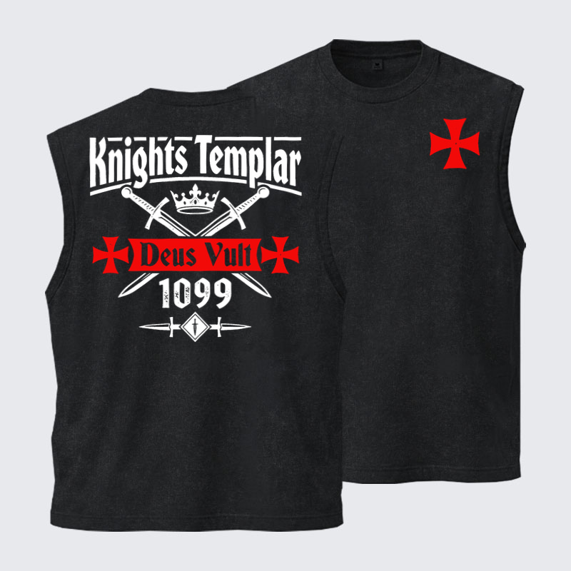Washed Tanks - Knights Templar Deus Vult
