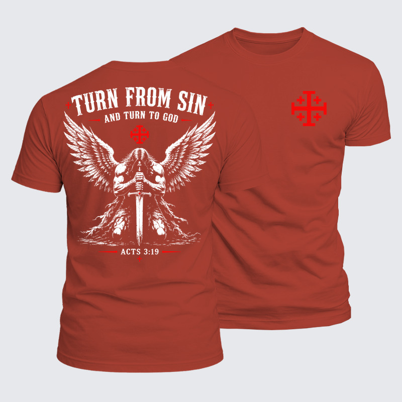Luxe Mercerized Cotton Tee - Fear No Evil