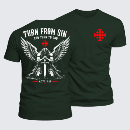 Luxe Mercerized Cotton Tee - Fear No Evil