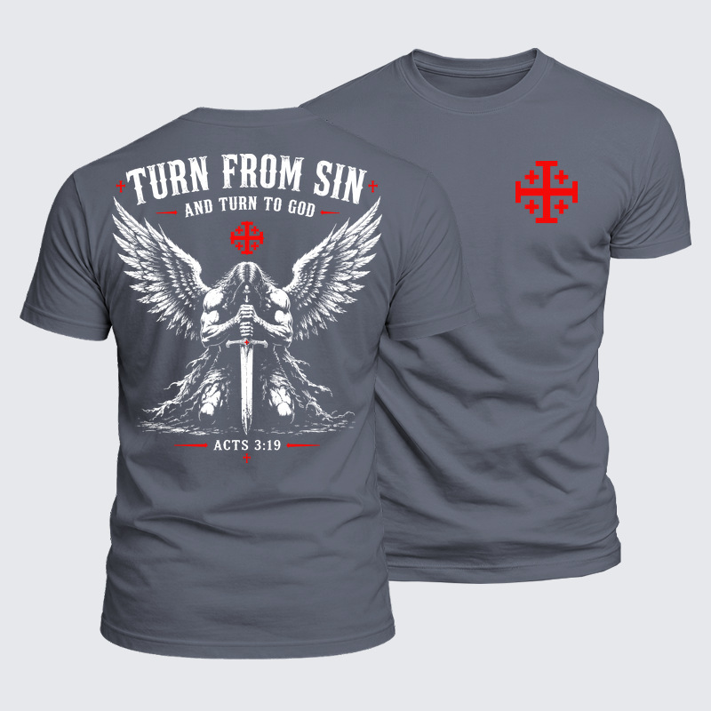 Luxe Mercerized Cotton Tee - Fear No Evil