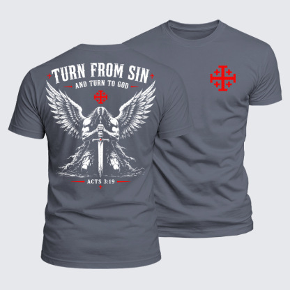 Luxe Mercerized Cotton Tee - Fear No Evil