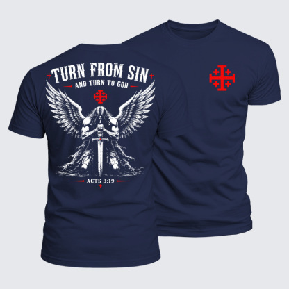 Luxe Mercerized Cotton Tee - Fear No Evil