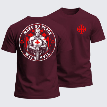 Heavyweight Cotton Tee - Deus Vult