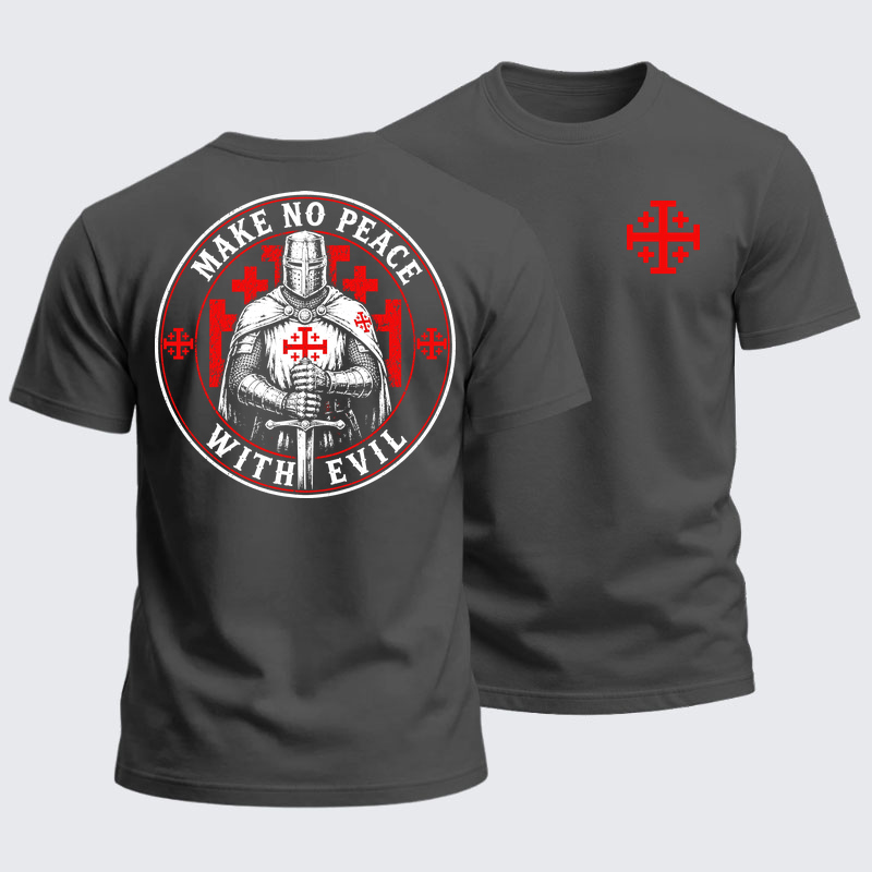 Heavyweight Cotton Tee - Deus Vult