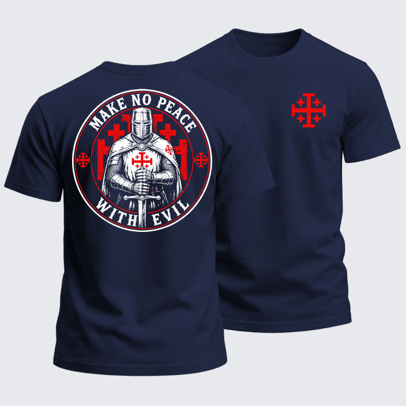 Heavyweight Cotton Tee - Deus Vult