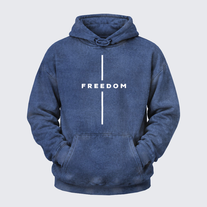 Deus VultWashed Hoodie-  Freedom Is Not Free   