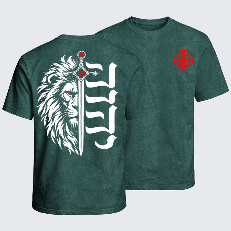 Washed T-Shirt - I Will Fear No Evil
