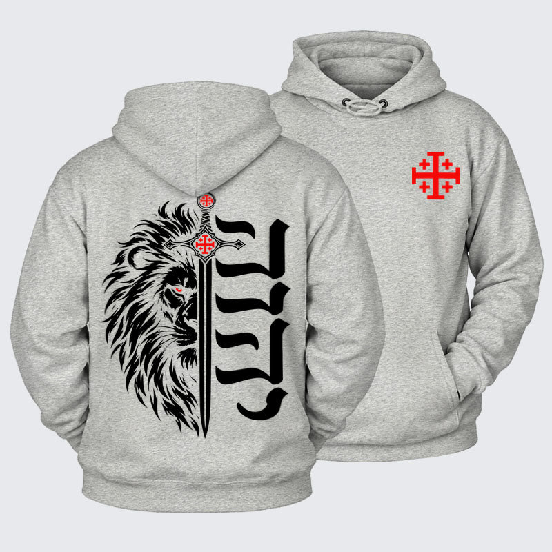 Plush Fleece-Lined Hoodie - I Will Fear No Evil